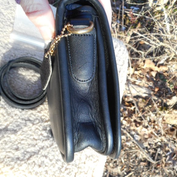 Vintage Coach  Pocket Purse 9755 , in Black made in United States before 1994 - Picture 5 of 10